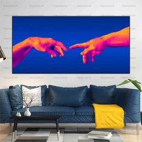 Tablolife 35x50 cm Ademin Yaratılışı Kanvas Tablo