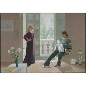 Tablolife 35x50 cm Bay ve Bayan Clark ve Percy Kanvas Tablo