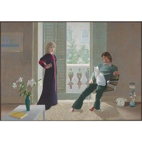 Tablolife 35x50 cm Bay ve Bayan Clark ve Percy Kanvas Tablo