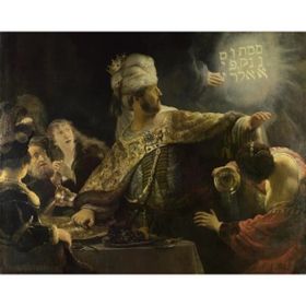 Tablolife 35x50 cm Belshazzar'ın Şöleni Kanvas Tablo