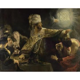 Tablolife 35x50 cm Belshazzar'ın Şöleni Kanvas Tablo