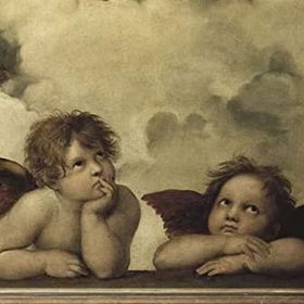 Tablolife 35x50 cm Cherubs Kanvas Tablo