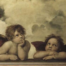 Tablolife 35x50 cm Cherubs Kanvas Tablo