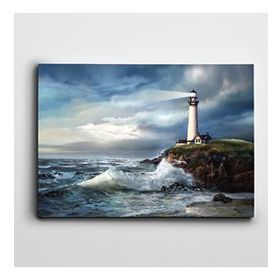 Tablolife 35x50 cm Deniz Feneri Kanvas Tablo