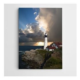 Tablolife 35x50 cm Deniz Feneri Kanvas Tablo