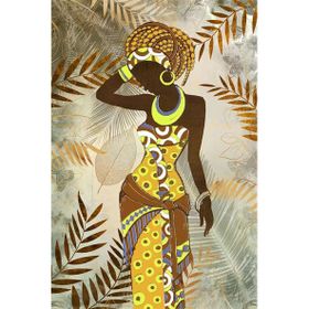 Tablolife 60x90 cm African Lady Kanvas Tablo