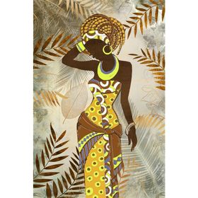 Tablolife 60x90 cm African Lady Kanvas Tablo