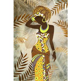 Tablolife 60x90 cm African Lady Kanvas Tablo