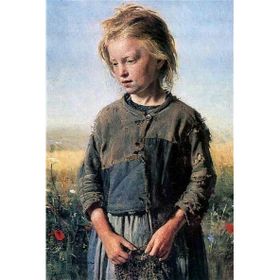 Tablolife 60x90 cm Balıkçı Kız Kanvas Tablo
