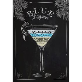 Tablolife 60x90 cm Blue Lagoon Kanvas Tablo