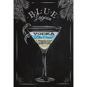 Tablolife 60x90 cm Blue Lagoon Kanvas Tablo