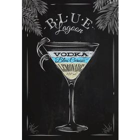 Tablolife 60x90 cm Blue Lagoon Kanvas Tablo