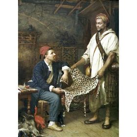 Tablolife 60x90 cm Cezayir'de Fransız Doğa Bilimci Kanvas Tablo