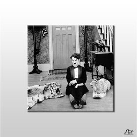 Tablolife 60x90 cm Charlie Chaplin Kanvas Tablo