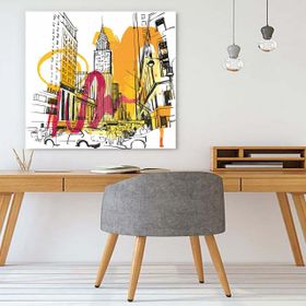 Tablolife 60x90 cm Chrysler Binası Kanvas Tablo