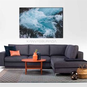 Tablolife 60x90 cm Dalga Kanvas Tablo