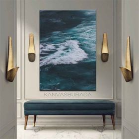 Tablolife 60x90 cm Dalga Kanvas Tablo