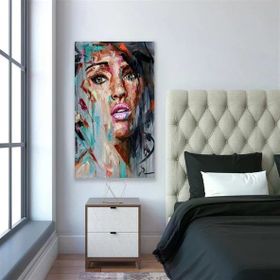 Tablolife Abstract Women Yağlı Boya Dokulu Tablo