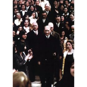 Tablolife ATGE-036-F 60x90 cm Mustafa Kemal Atatürk Kanvas Tablo