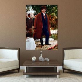 Tablolife ATGE-044-F 60x90 cm Mustafa Kemal Atatürk Kanvas Tablo