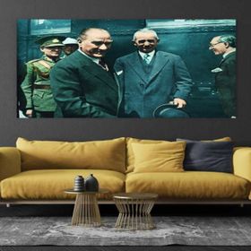 Tablolife ATGE-045-F 60x90 cm Mustafa Kemal Atatürk Kanvas Tablo