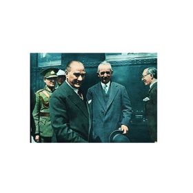 Tablolife ATGE-045-F 60x90 cm Mustafa Kemal Atatürk Kanvas Tablo