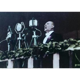Tablolife ATGE-057-F 60x90 cm Mustafa Kemal Atatürk Kanvas Tablo