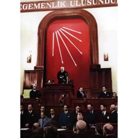 Tablolife ATGE-063-F 60x90 cm Mustafa Kemal Atatürk Kanvas Tablo