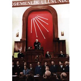 Tablolife ATGE-063-F 60x90 cm Mustafa Kemal Atatürk Kanvas Tablo
