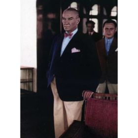 Tablolife ATGE-088-F 60x90 cm Mustafa Kemal Atatürk Kanvas Tablo