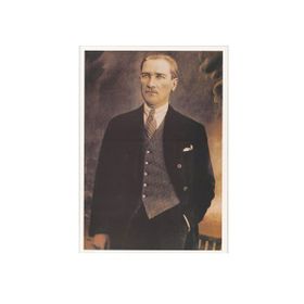 Tablolife ATGE-178-F 60x90 cm Mustafa Kemal Atatürk Kanvas Tablo