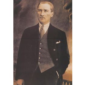 Tablolife ATGE-178-F 60x90 cm Mustafa Kemal Atatürk Kanvas Tablo