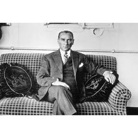 Tablolife ATGE-180 60x90 cm Mustafa Kemal Atatürk Kanvas Tablo