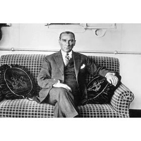 Tablolife ATGE-180 60x90 cm Mustafa Kemal Atatürk Kanvas Tablo
