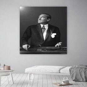 Tablolife ATPO-139-F 60x90 cm Mustafa Kemal Atatürk Kanvas Tablo