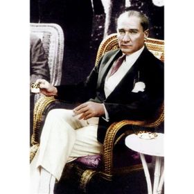 Tablolife ATPO-158-F 60x90 cm Mustafa Kemal Atatürk Kanvas Tablo