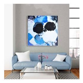 Tablolife Blue Dream 80x80 cm Yağlı Boya Dokulu Tablo