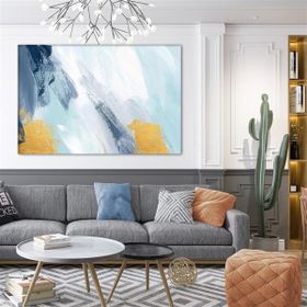 Tablolife Brush Strokes 60x90 cm Yağlı Boya Dokulu Tablo
