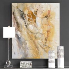 Tablolife Çatlak 60x90 cm Yağlı Boya Dokulu Tablo