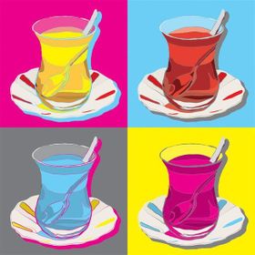 Tablolife Çay 35x50 cm Kanvas Tablo