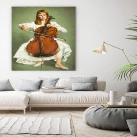 Tablolife Çellist 60x90 cm Kanvas Tablo