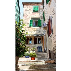Tablolife Çıkmaz Sokak 60 x 90 cm Kanvas Tablo