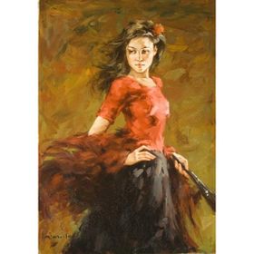 Tablolife Çingene Kızı 60x90 cm Kanvas Tablo
