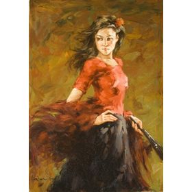 Tablolife Çingene Kızı 60x90 cm Kanvas Tablo