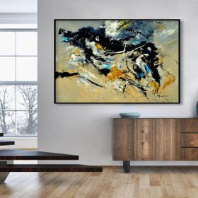 Tablolife Collapse 120x120 cm Yağlı Boya Dokulu Tablo