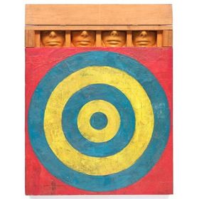 Tablolife Dört Yüzlü Hedef 60 x 90 cm Kanvas Tablo