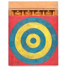 Tablolife Dört Yüzlü Hedef 60 x 90 cm Kanvas Tablo