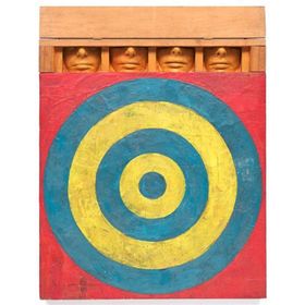 Tablolife Dört Yüzlü Hedef 60 x 90 cm Kanvas Tablo