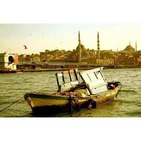 Tablolife Eski Kayık 35 x 50 cm Kanvas Tablo