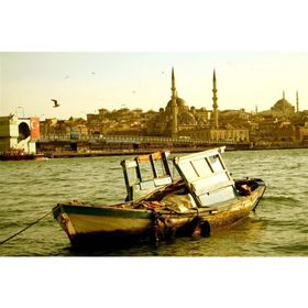 Tablolife Eski Kayık 35 x 50 cm Kanvas Tablo